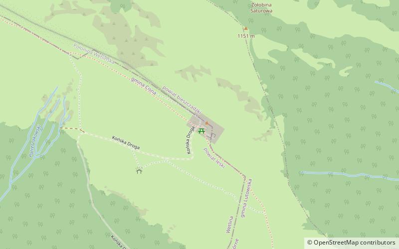 Schronisko BdPN Chatka Puchatka location map