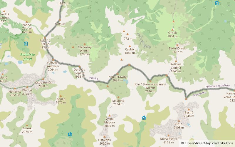 Kopa Prawdy location map