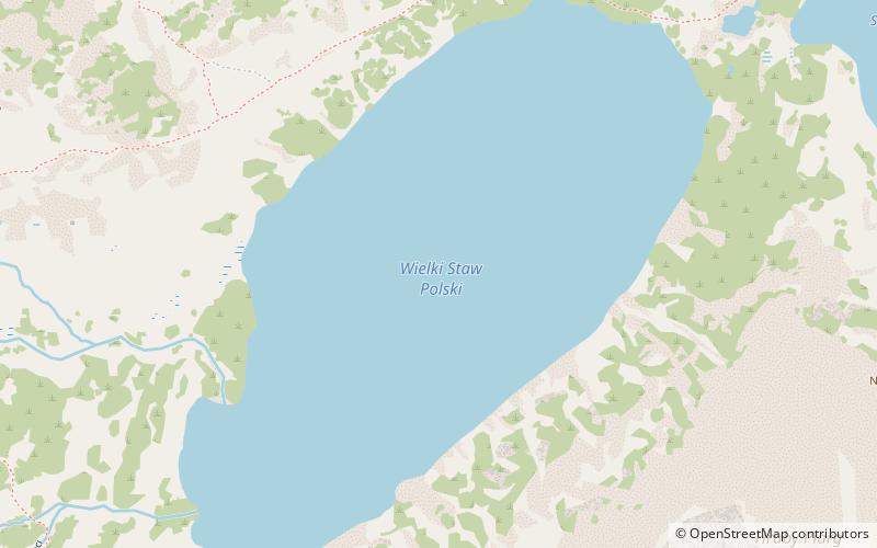 Wielki Staw Polski location map