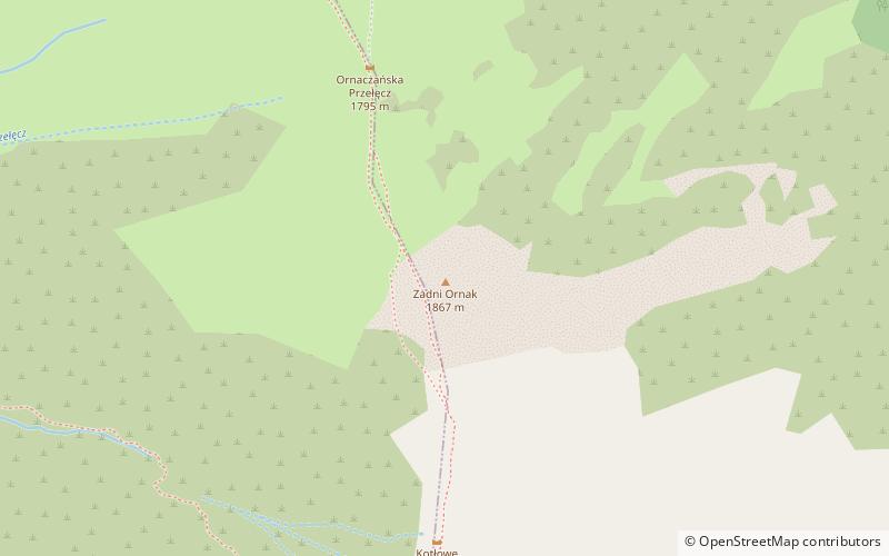 Zadni Ornak location map