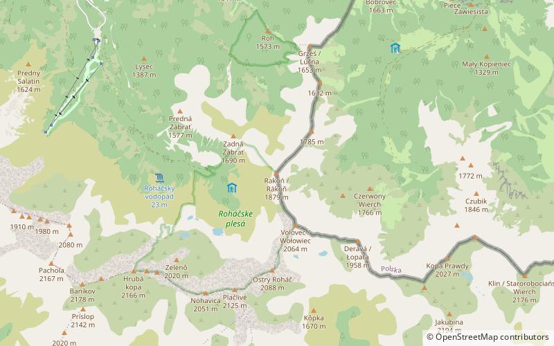 Rakoń location map
