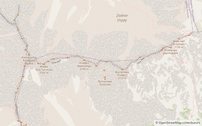 Wielka Buczynowa Turnia location map