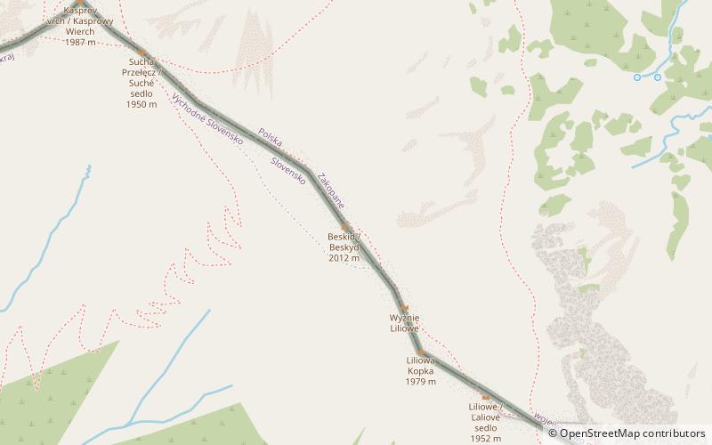 Beskid / Beskyd location map