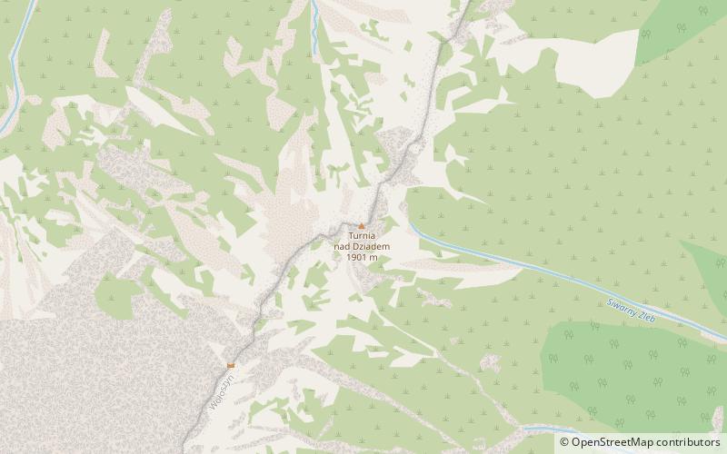 Turnia nad Dziadem location map