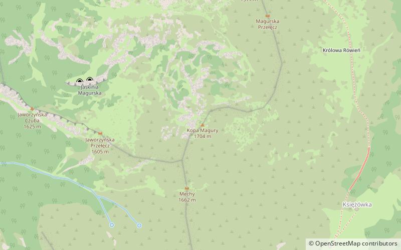 Magura Mountain location map