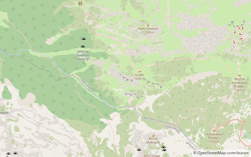 Siodłowa Turnia location map