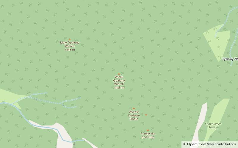 Wielki Opalony Wierch location map