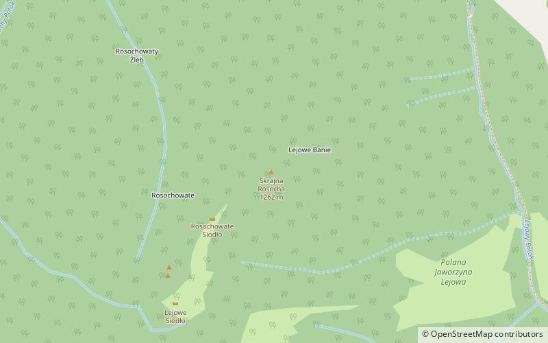 Skrajna Rosocha location map