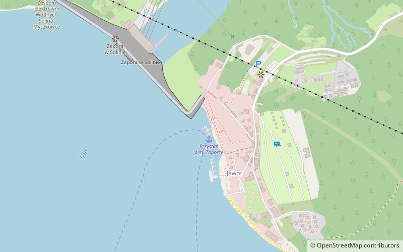 port solina location map
