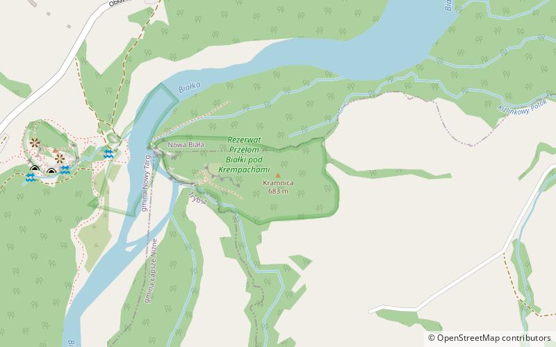 kramnica location map