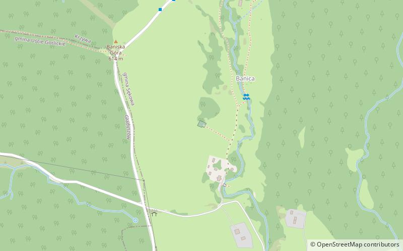 Cmentarz wojenny nr 62 – Banica location map