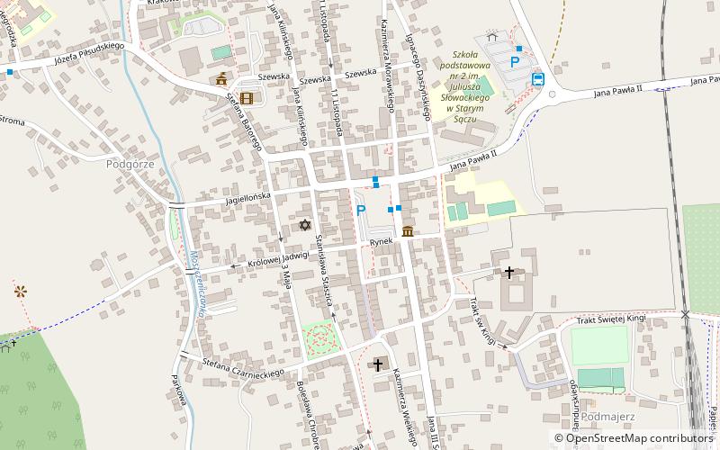 Stary Sącz location map