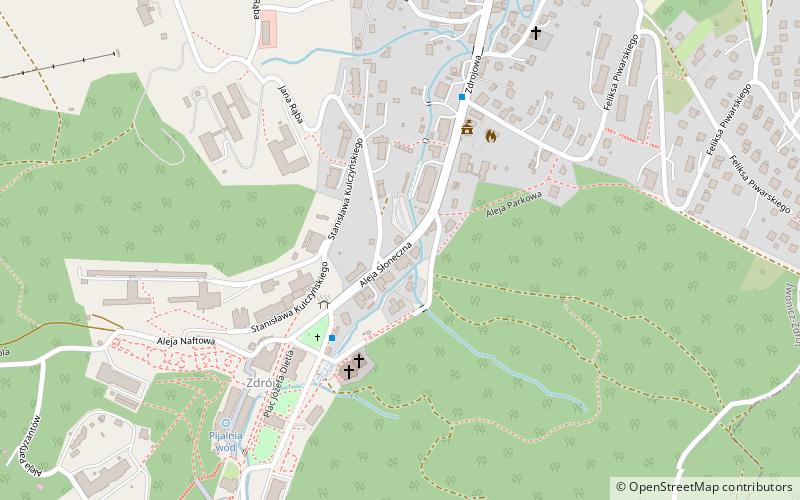 Iwonicz-Zdrój location map
