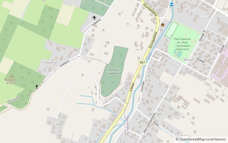 Jewish Cemetery location map