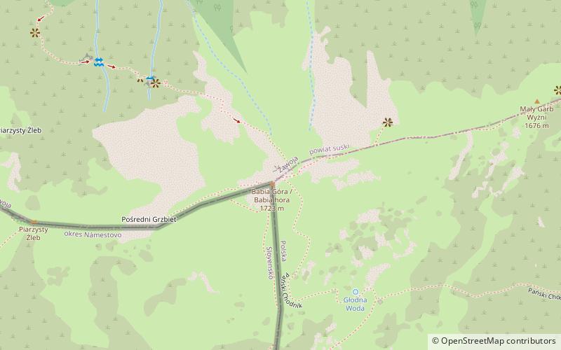 Orava Beskids location map