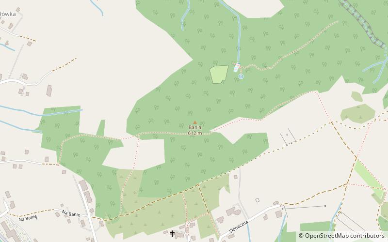 Bania location map