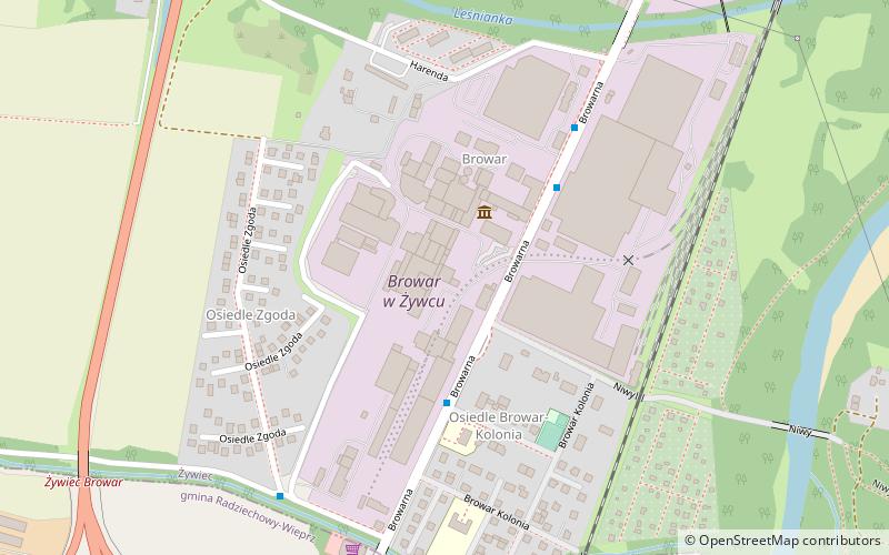 Browar location map