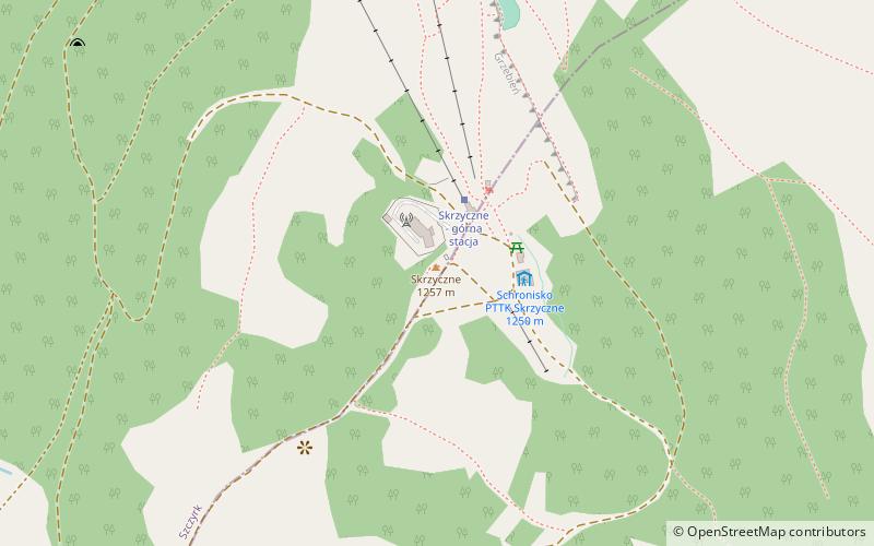 RTON Skrzyczne location map