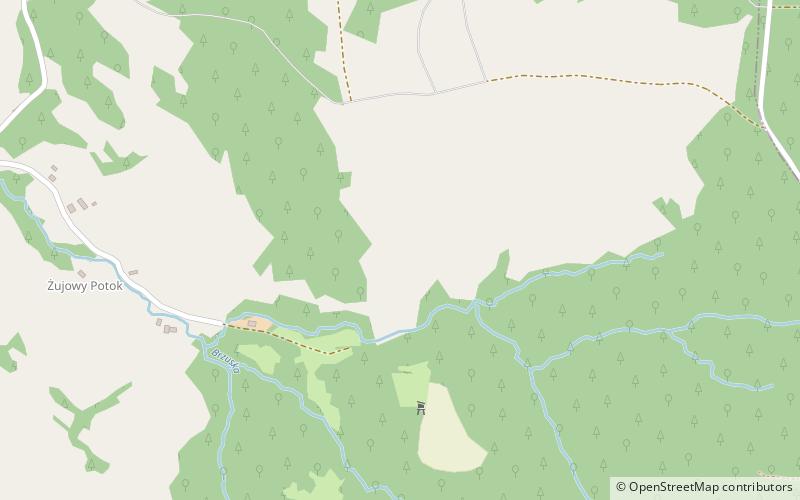 pogorze przemyskie landscape park location map
