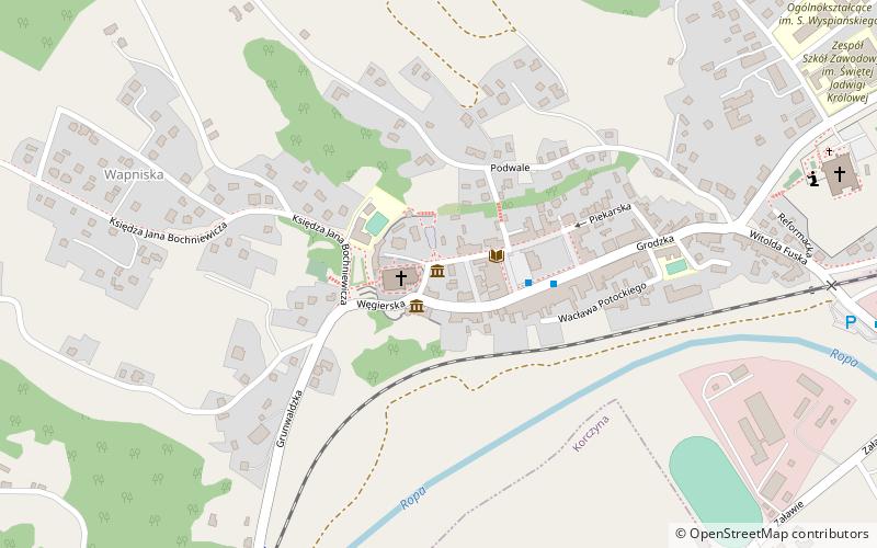 kromerowka biecz location map