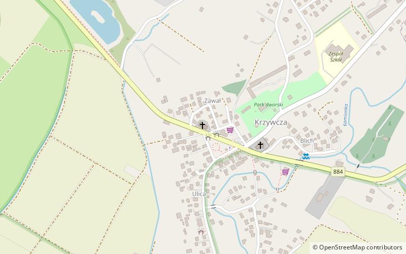 Cerkiew Narodzenia NMP w Krzywczy location map