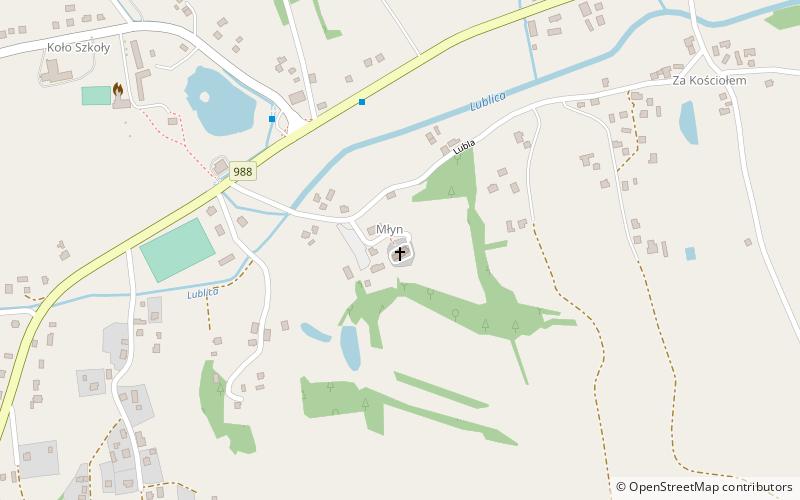 Kościół św. Mikołaja w Lubli location map