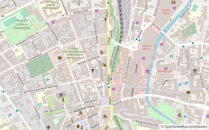 Teatr Lalek Banialuka location map