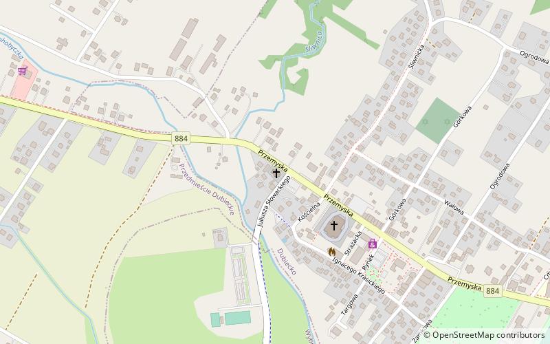 Cerkiew Podniesienia Krzyża Świętego w Dubiecku location map