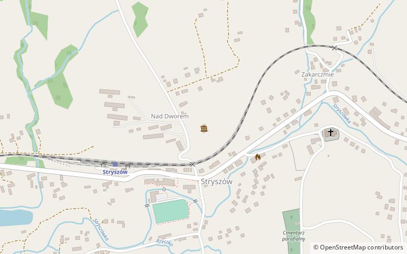 Dwór w Stryszowie location map