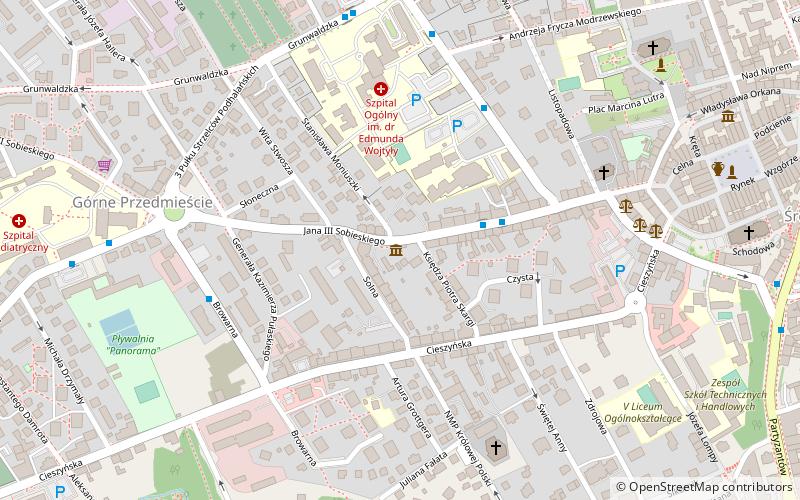 Muzeum location map