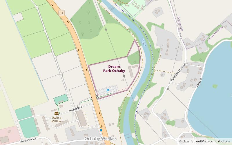Dream Park Ochaby location map