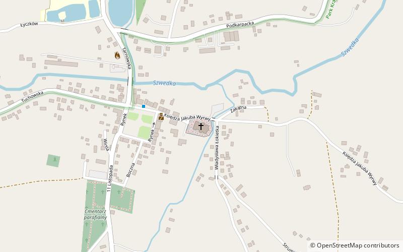 Kościół św. Katarzyny PM w Ryglicach location map