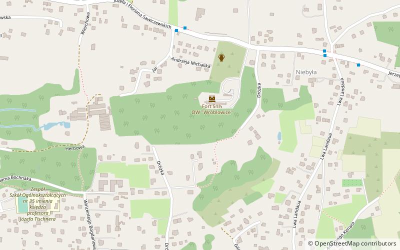 Dzielnica X Swoszowice location map