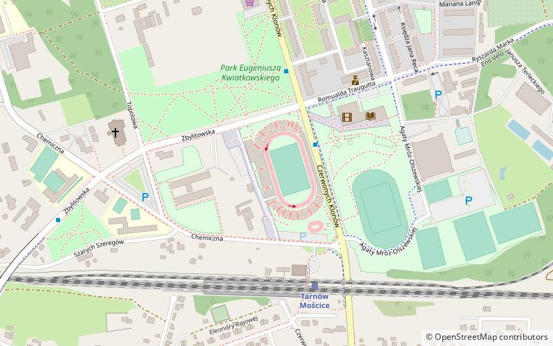 unia tarnow location map