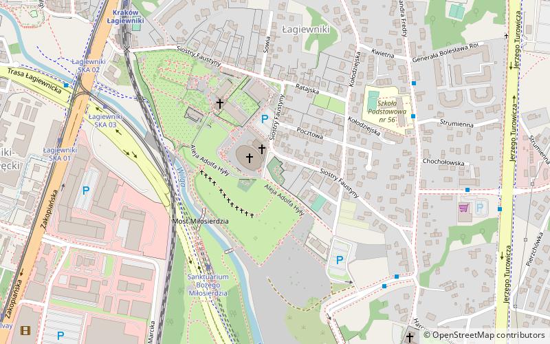 Cmentarz wojenny nr 384 – Łagiewniki location map