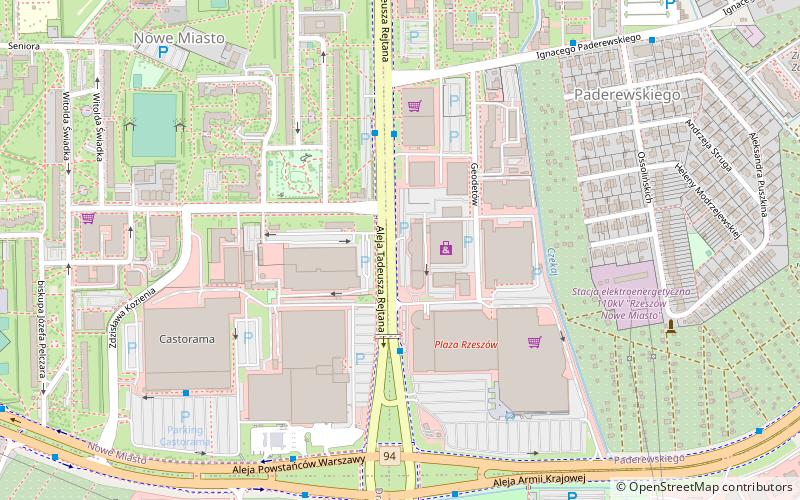 Uniwersytet Rzeszowski location map