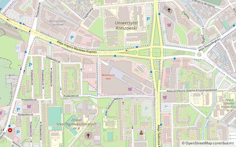 Neustadtsynagoge location map