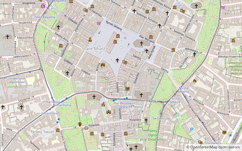 pasaz 13 krakow location map