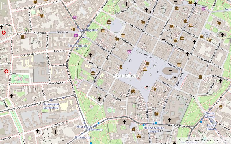 Piwnica Pod Baranami location map