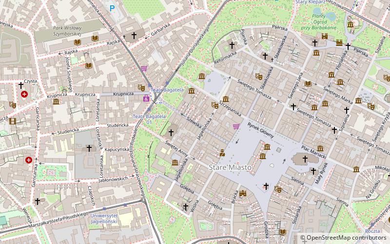 Szewska Street location map
