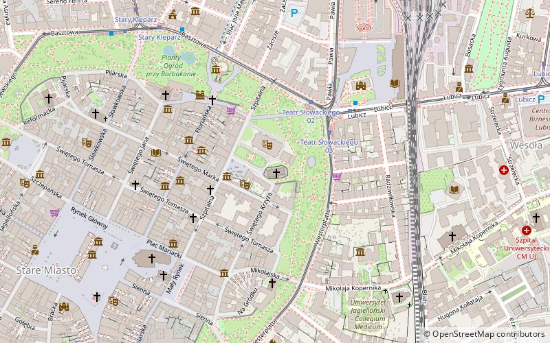 Kościół pw. Świętego Krzyża location map