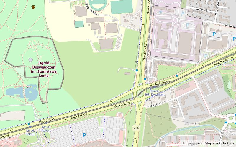 Dzielnica XIV Czyżyny location map