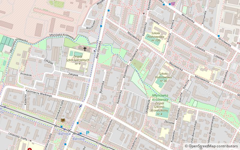 Dzielnica V Krowodrza location map