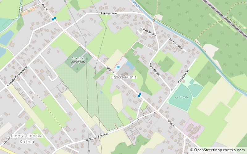 Ligota-Ligocka Kuźnia location map