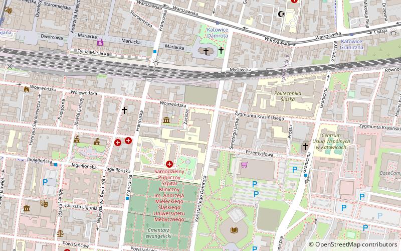 Academia de Música Karol Szymanowski de Katowice location map