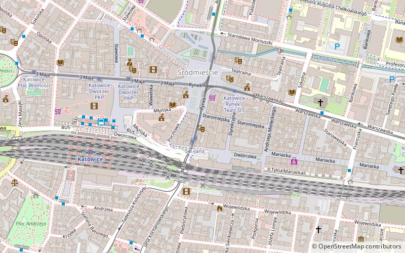 Silesian Theatre of Doll and Actor Ateneum location map