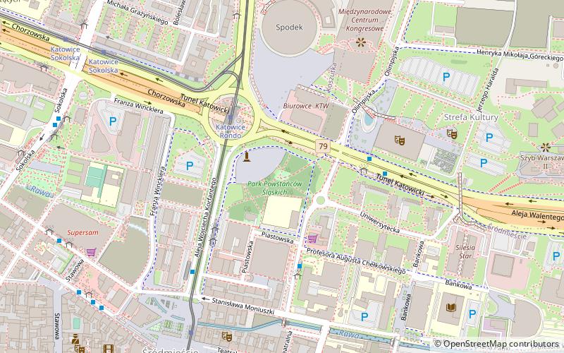 Jerzy Ziętek Square location map