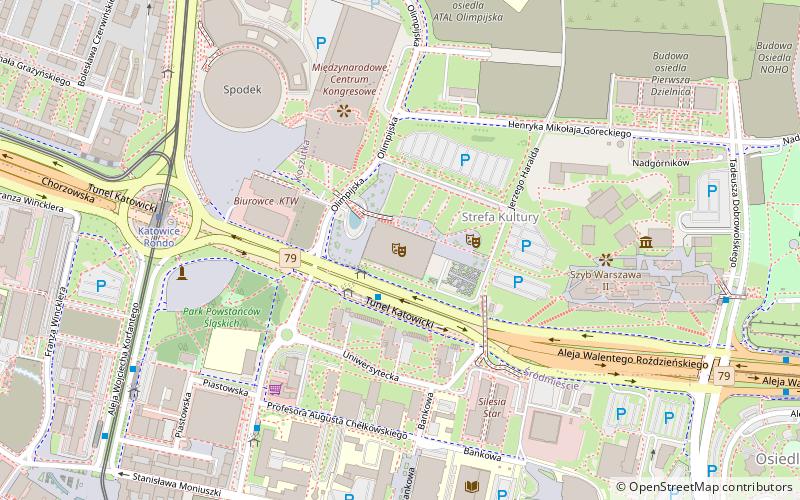 National Polish Radio Symphony Orchestra Katowice location map