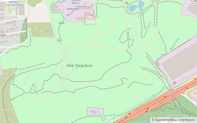 Park Tysiąclecia location map