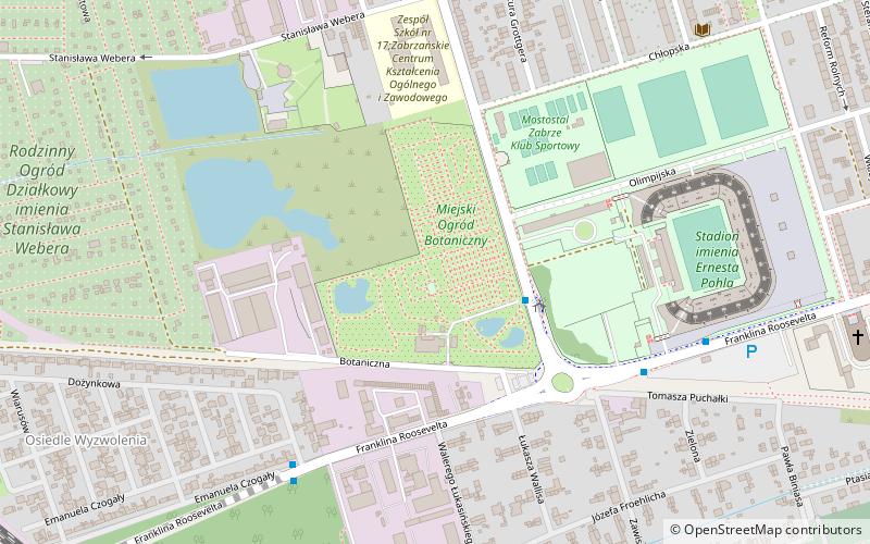 Miejski Ogród Botaniczny location map